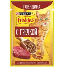 Friskies для кошек (Говядина и гречка в подливе) 75 г х 10 шт