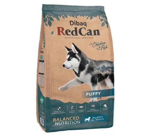 Dibaq Red Can Puppy (Курица, рыба), 20 кг