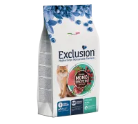 Exclusion Monoprotein Noble Grain Sterilized Cat (Тунец), 1,5 кг
