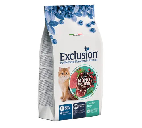 Exclusion Monoprotein Noble Grain Sterilized Cat (Тунец), 300 г