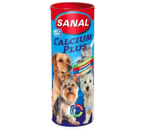 Sanal Лакомство для собак кальций-плюс, порошок, 300 г