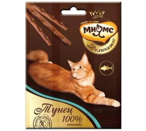 Мнямс Деликатес лакомые палочки (Тунец), 4 г х 3 шт (упаковка)