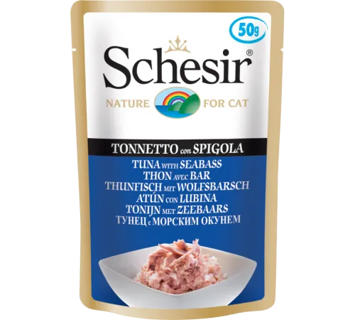 Schesir Tuna Seabass (Тунец, окунь) 50 г
