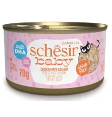 Schesir Baby (Курица, лосось), 70 г