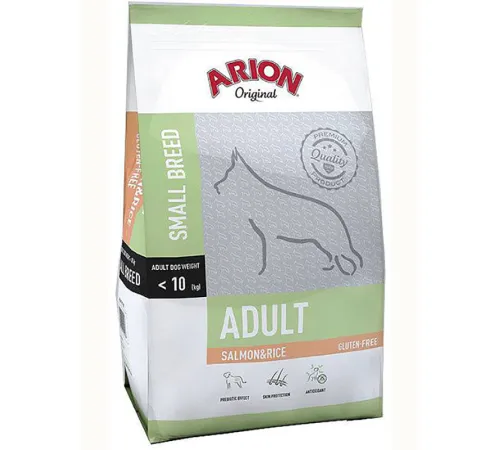 Arion Original Adult Small Breed (Лосось и рис), 7,5 кг
