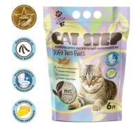 Cat Step Tofu Tutti Frutti, 6 л (2,8 кг)