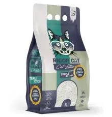 Rigor Cat Наполнитель бентонитовый Натуральный, 5 л