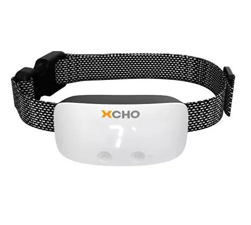XCHO Воспитательный ошейник анти-лай TC-001, белый