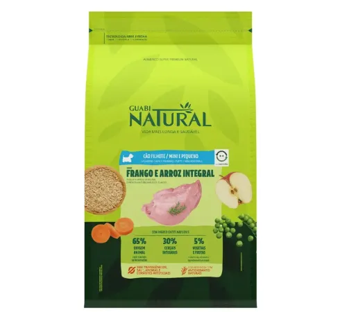 Guabi Natural Puppy Mini (Цыпленок, рис), 20 кг