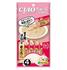 INABA CIAO Churu Тунец Магуро для котят, 14 г х 4 шт (уп)