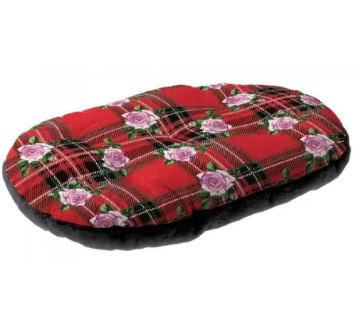 Ferplast Лежанка RELAX розы, розовый/черный F 78, 78х50 см