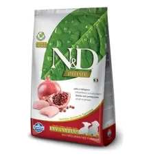 Farmina N&D Prime GF Puppy Small & Medium (Курица и гранат), 800 г