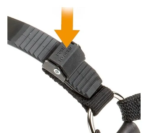 Ferplast Шлея AGILA SPORT 2, черная, 37-45см/8мм