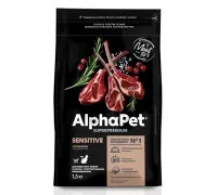 AlphaPet Superpremium Cat Sensitive (Ягненок), 400 г