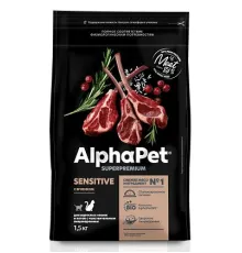 AlphaPet Superpremium Cat Sensitive (Ягненок), 400 г