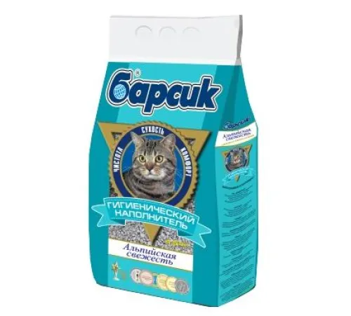 Барсик Наполнитель (Альпийская свежесть), 4,54 л