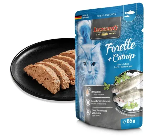 Leonardo Trout+Catnip (форель, кошачья мята) 85 г