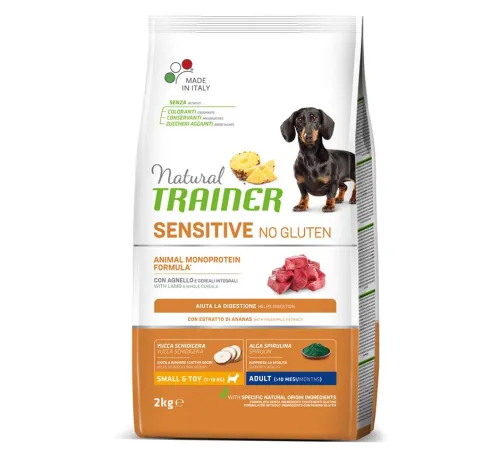 Trainer Natural Sensitive No Gluten Mini Adult (Ягненок) 800 г