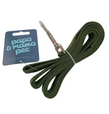 Papa&Mama Pet Поводок капроновый для собак, 2,5 см х 2 м
