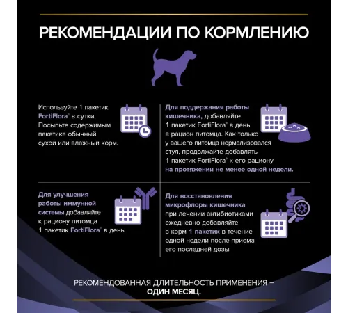 Pro Plan Veterinary Diets FortiFlora Canine, 1 пакетик