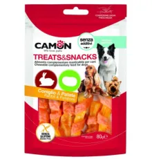 CAMON Палочки сладкий картофель с кроликом, 80 г