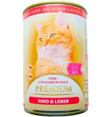 My Happy Pets Premium Консервы для кошек (Говядина, печень), 415 г