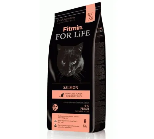 Fitmin For Life (Лосось), 8 кг