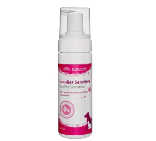 Миралек Мусс СкинВет Sensitive, 160 мл