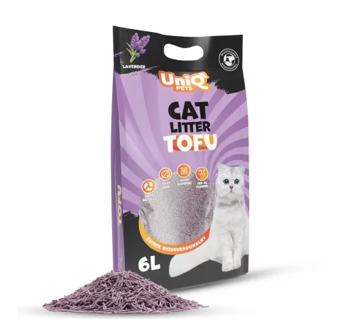 UniQ Pets Tofu Lavander, 6 л (2,5 кг)