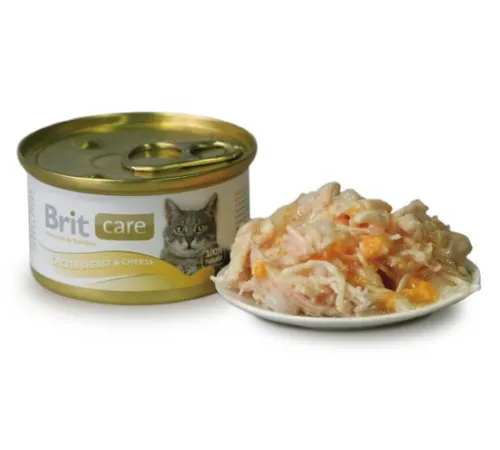 Брит Кеа Cat Chicken Breast & Cheese 80 г