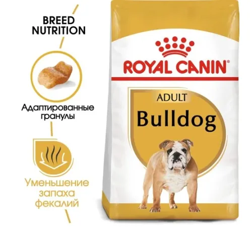 Royal Canin Bulldog Adult, 3 кг