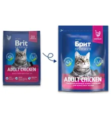 Брит Премиум Cat Adult (Курица), 400 г