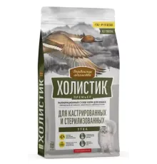 Деревенские лакомства Холистик Премьер для стерилизованных кошек (Утка), 400 г