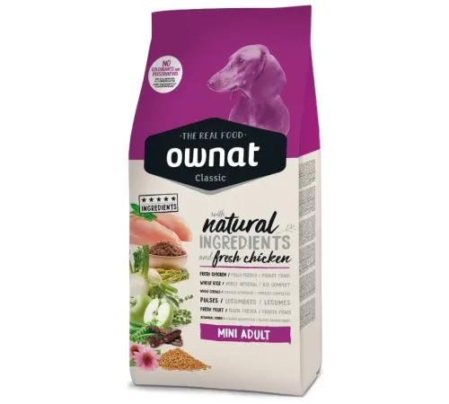 OWNAT Classic Mini Adult Dog (Курица), 4 кг