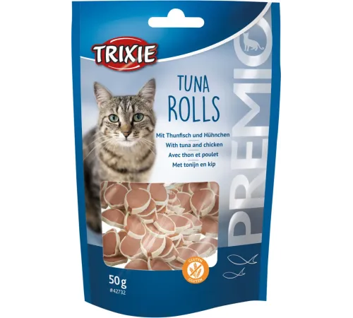 Trixie Premio Роллы с тунцом для кошек, 50 г