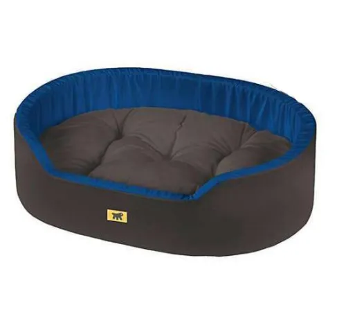 Ferplast Софа DANDY, черный/синий 65 х 46 х 17 см