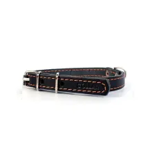 Collar одинарный составной Black 12 мм, 24-32 см