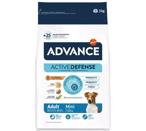 Advance Dog Mini Adult (Курица) 3 кг