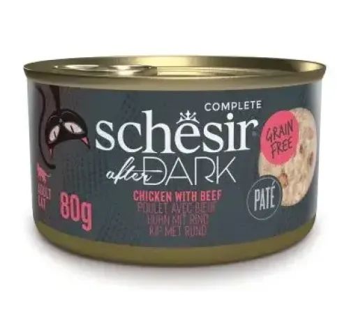 Schesir After Dark Pate (Курица, говядина), 80 г