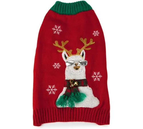 Beeztees Свитер Рождественский Олень, S 23см