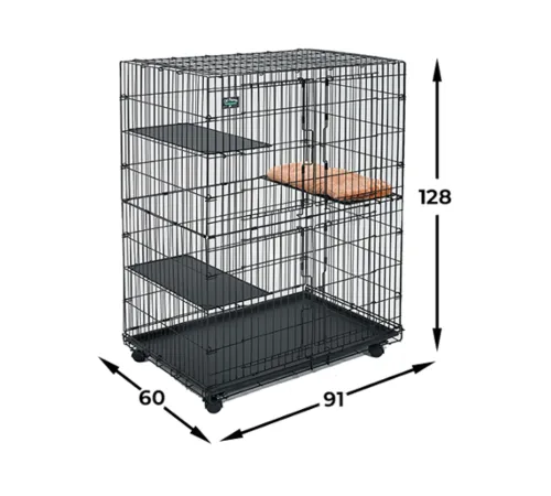 MidWest Клетка Cat Playpens, 91х60х128 см