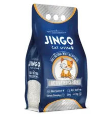 JINGO Наполнитель бентонитовый Activated carbon, 5 л